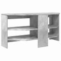 vidaXL RohováTVskriňa 102 x 40,5 x 45 cm Betónová šedá