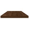 vidaXL Nástenné police 4 ks hnedý dub 80x20x1,5 cm kompozitné drevo