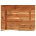 vidaXL Kúpeľňová doska 70x60x3,8 cm obdĺžnik akáciový masív