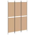 vidaXL 3-panelový paravan Béžová 150 x 220 cm Látka