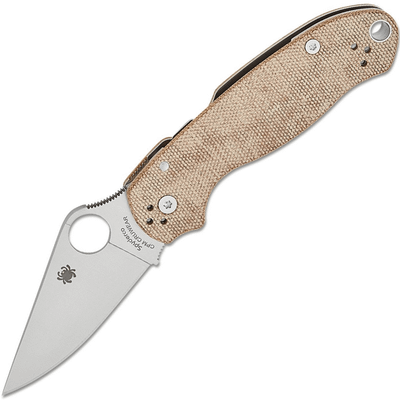 Spyderco C223MPCW Para 3 Brown vreckový nôž 7,4 cm, Satin, hnedá, Micarta