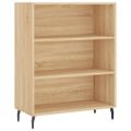 vidaXL Vysoká skrinka dub sonoma 69,5x34x180 cm spracované drevo
