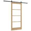 vidaXL Posuvné dvere ORKDAL 93 x 211 cm Prírodná