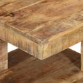 vidaXL Konferenčný stolík 45x45x40 cm masívne mangovníkové drevo