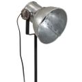 vidaXL Podlahová lampa 25 W starožitná strieborná 35x35x65/95 cm E27