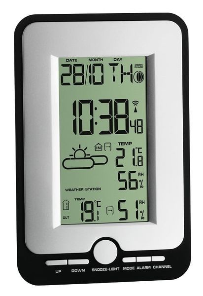 35.1134.10 TFA MULTY Bezdrôtová meteostanica, čierno-strieborná
