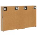 vidaXL Set kabinetov do kúpeľne 3 ks 106 x 16 x 62,5 cm