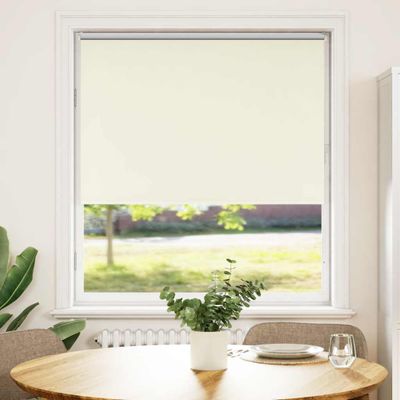vidaXL Roleta zatemnenie sivobiele 105x130 cm Šírka látky 100,7 cm