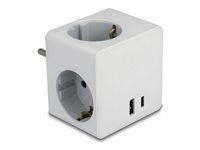 Multi Socket Cube 3-way s detskou poistkou