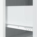 vidaXL Zásuvkový kabinet Biela 66 x 34,5 x 87 cm Kompozitné drevo