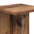 vidaXL Stojan na rastliny Staré drevo 25 x 25,5 x 60,5 cm