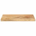 vidaXL Stolová doska 40x20x3,8 cm obdĺžniková masívna mangová farba