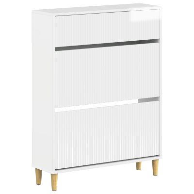 vidaXL Skriňa na topánky ARNHEM 78 x 24 x 103 cm Kompozitné drevo