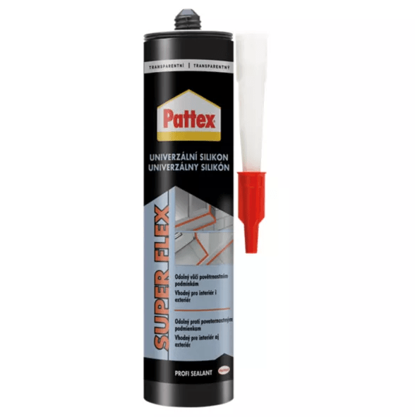 2921233 Pattex Univerzálny silikón transparentný 280 ml