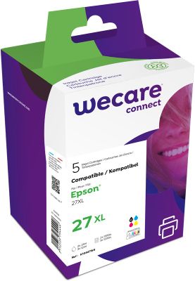 WECARE ARMOR ink sada kompatibilná s EPSON C13T27X,2xčierna/CMY