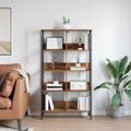 vidaXL Regál na knihy 8 úrovní 82 x 32 x 144,5 cm Kompozitné drevo