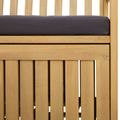 vidaXL Úložná lavička 2 -Seater 148 x 63 x 84 cm Obdĺžnikový