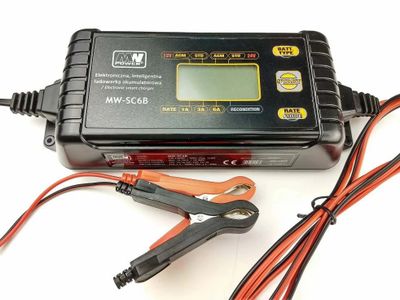 Nabíjačka olovených a gélových batérií MW POWER MW-SC6B 12V/24V/6A Nabíjačka olovených a gélových batérií MW POWER MW-SC6B 12V/24V/6A
