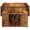 vidaXL Konferenčný stolík staré drevo 105x55x32 cm kompozitné drevo