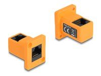 D-Type modul RJ45 jack na jack 90° uhlový