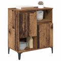 vidaXL Servírovacia skriňa Staré drevo 60 x 35 x 70 cm