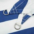 vidaXL Slnečná plachta Modrá a biela 2,5 x 4 m 100% polyester Oxford
