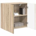 vidaXL TV nástenná skriňa Nástenný Sonoma dub 59,5 x 31 x 60 cm