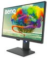 27" LED BenQ PD2705Q - QHD, IPS, HDR, USB-C, DP LED monitor, 27", IPS, 2560x1440, 16:9, 1000:1, 5ms, 300cd/m2, HDMI, 2x DisplayPort, 4x USB, USB typ C, repro, Pivot, sivý