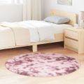 vidaXL Chlpatý koberec s vysokým vlasom NAVARRA 120x120 cm polyester