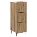 vidaXL Zásuvkový kabinet 33 x 34,5 x 92 cm Kompozitné drevo