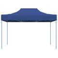 vidaXL Párty stan 280 x 410 x 315 cm Modrá Oxfordská látka