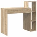 vidaXL Stôl Sonoma dub Kompozitné drevo 100 x 40 x 90 cm