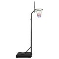 vidaXL Basketbalový stojan čierny 282-352 cm polyetén
