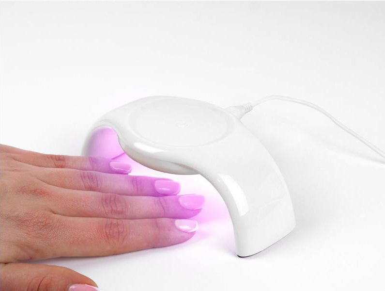 UV lampa na nechty LTC 9W cestovná