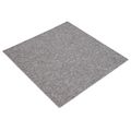 vidaXL Kobercová dlaždica Hnedá 50 x 50 cm 4 ks PP a Bitúmen