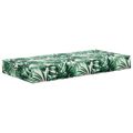 vidaXL Vankúš na vonkajšie sedenie 100% polyester Tropické listy