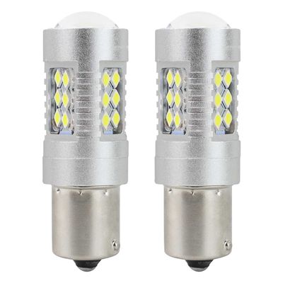 LED CANBUS 3030 24SMD 1156 BA15S P21W Biela 12V/24V