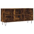 vidaXL TV skrinka dymový dub 103,5x30x50 cm spracované drevo