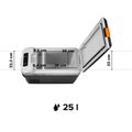 Chladiaci box TEESA TSA5007 25L DC12/24V AC 230V -22°C