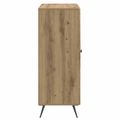 vidaXL Servírovacia skriňa Dub artisan 66 x 34,5 x 90 cm