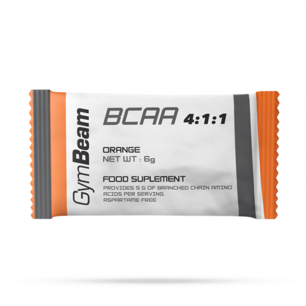 Bcaa 4:1:1 Instant - GymBeam, pomaranč, 6 g