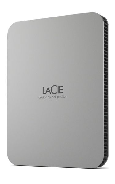 LaCie Mobile/1TB/HDD/Externá/2.5''/Strieborná/2R