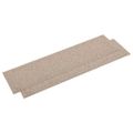 vidaXL Kobercové podlahové dlaždice 16 ks 4 m² 25x100 cm bledobéžové