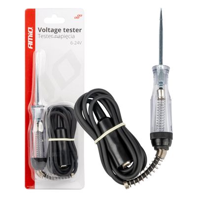 Tester napätia 6-24V AMiO-0427