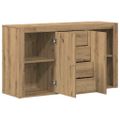 vidaXL Servírovacia skriňa Remeselný dub 120 x 36 x 69 cm