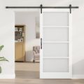 vidaXL Posuvné dvere ORKDAL Biela 93 x 202 cm