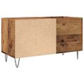 vidaXL Skrinka na platne, staré drevo 84,5x38x48 cm, kompozitné drevo