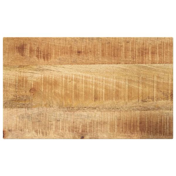 vidaXL Stolová doska 60x30x3,8 cm obdĺžniková, masívne drevo, surové mango