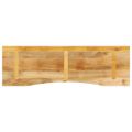 vidaXL Stolová doska so zakrivením 160x50x2,5 cm surový mangový masív