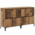 vidaXL Komody 2 ks Staré drevo 60 x 35 x 70 cm Kompozitné drevo